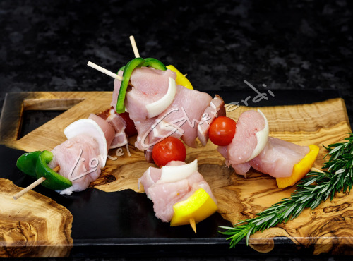 Boucherie Charcuterie Traiteur Lionel Ghérardi - Brochette de Poulet marinée thym/citron x 2