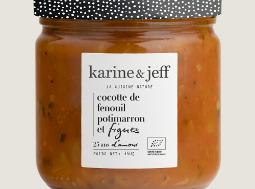 Karine & Jeff - Cocotte de fenouil, potimarron et figues