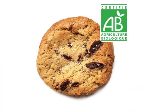 Pierre & Tim Cookies - Cookie Bio Chocolat Noir Fleur De Sel x15