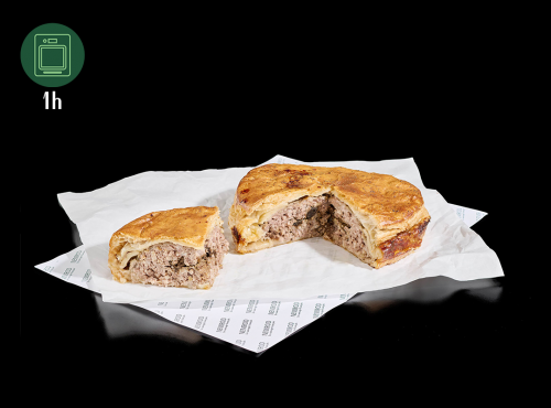 Nemrod - Tourte de Sanglier aux Cèpes et Echalotes (env. 1,4 kg)