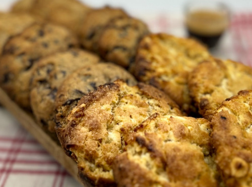 Maison Savary - Cookie Pépites de Chocolat noir - 80gr - Colis de 72 unités