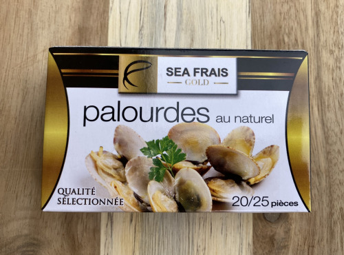L'atelier Sea Frais - Palourde au naturel 111gx10