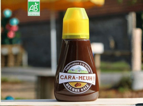 La Ferme des Cara-Meuh - Coulis de caramel beurre salé BIO - squeezer 250g