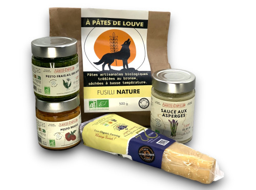 Club Papillon par Sauces Papillon - Pack sauces + parmesan + pâtes sèches