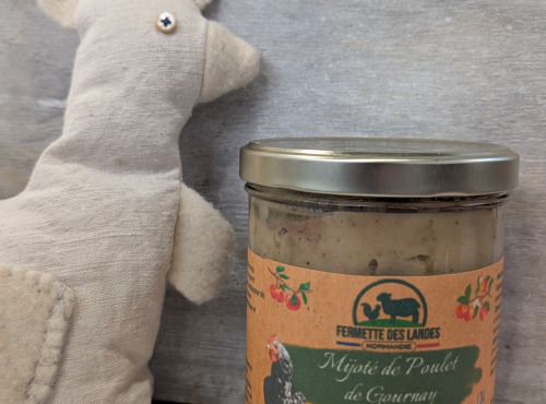 Fermette des Landes - Mijoté de Poulet de Gournay à la créme et au cidre