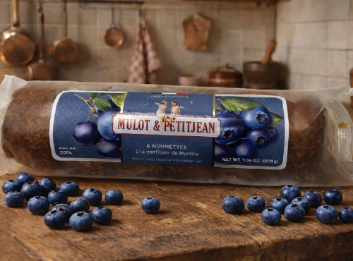 La Maison du Charolais - 6 Nonnettes à la confiture de Myrtille Mulot et Petitjean