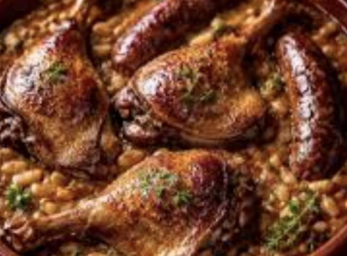 L'OLIVERAIE DU COUDON - [Précommande] CASSOULET AUX CUISSES DE CANARD CONFITES 3KG