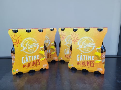 La Gâtine - 4 packs de bières Agrumes artisanales : 3 x 33 cl