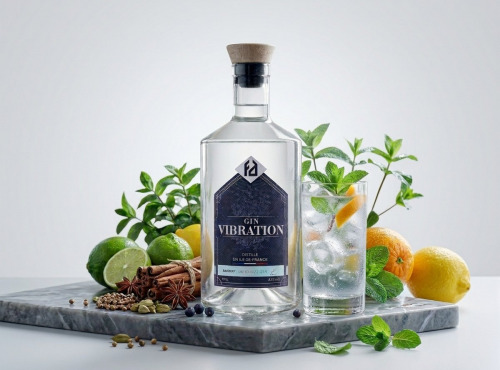 La Fabrique à Alcools / Distillerie Chevreuse - Gin Vibration - 70cl