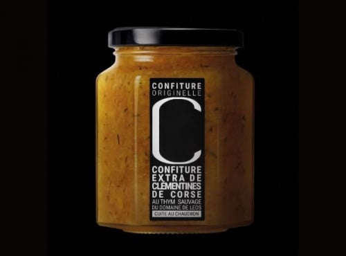 Domaine de LEOS - Confiture C de LEOS - Clémentine de Corse au thym sauvage