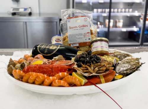 La Criée d'à Côté - Plateau de Fruits de Mer Le Valentin ♥️