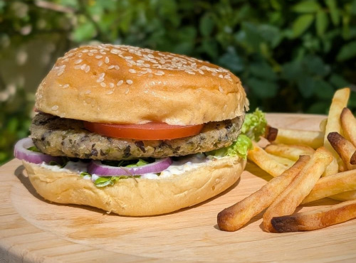 Les Saisissantes - Galettes de haricots blancs aux algues pour burgers - 80g x20