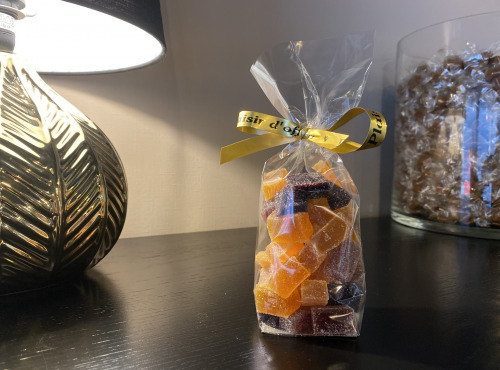L'AMBR'1 Caramels et Gourmandises - Sachet De Pâtes De Fruits Déclassées - Coffret De 200g