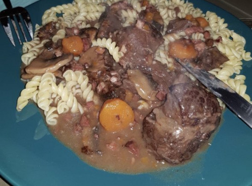 Ferme de la Paumerais - BOURGUIGNON MIJOTÉ X1 - 500g - ( 1 part )