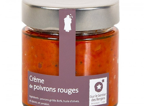 Le sentier des Bergers - Crème de poivrons rouges
