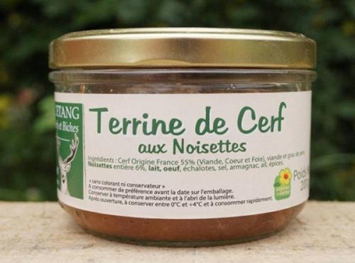 La Ferme de l'Etang - Terrine de cerf aux noisettes