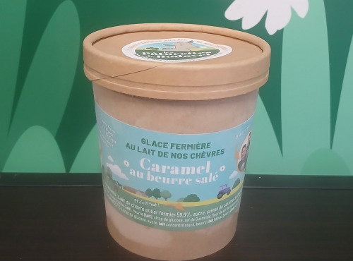 Les Pâturettes de Bodavel - Glace Caramel au beurre salé 480ml