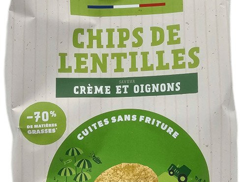 Ferme Joos - Chips de lentilles crème et oignons