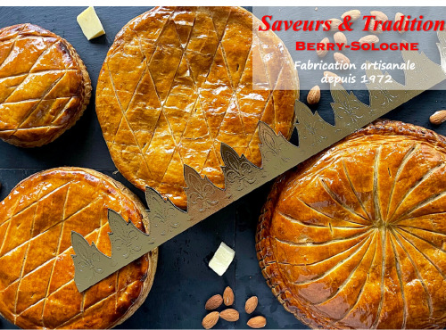 Saveurs & Traditions Berry-Sologne - Galette des rois pomme 4 personnes x10