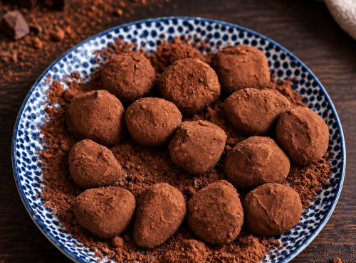 Invitation au Délice - Truffes Chocolat Noir - Sachet de 100 grammes