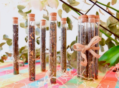 Nuage Sauvage - Bouquet de thé - 5 tubes de thés Grand cru parfumés