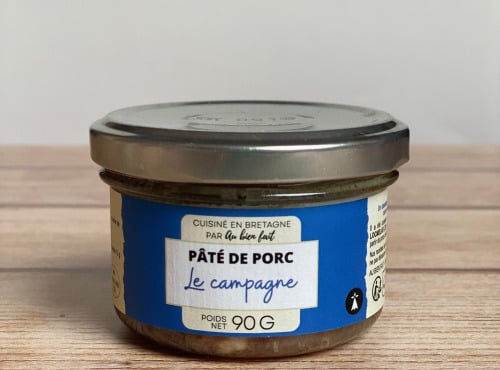 Au Bien Fait - Pâté de porc Le Campagne - 90g