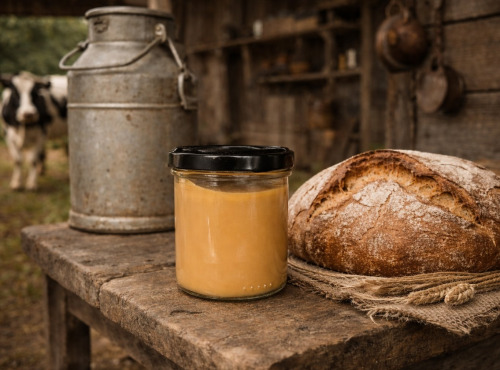 Ferme de l'Elanion - Confiture De Lait Cacahuète 150g