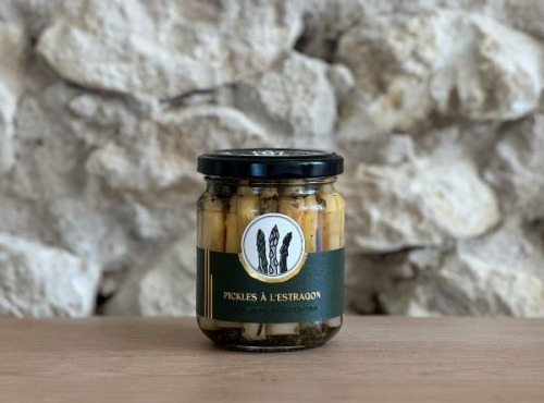 Les Asperges Perroteau - Pickles d'asperges à l'estragon 6x120g
