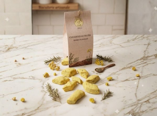 Biscuiterie Saravelli - Cuggiulelle salées herbes du maquis