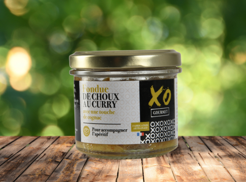 XO Gourmet - Fondue de choux au curry et au cognac XO 90g