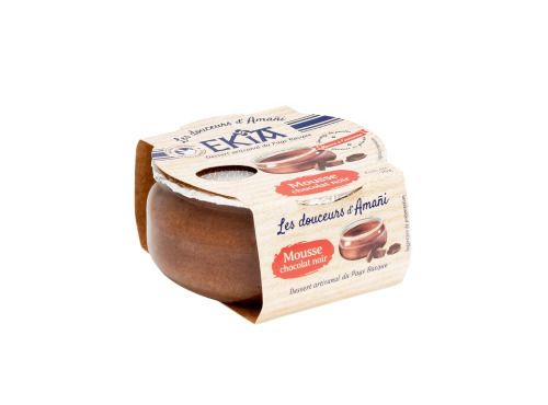 Bastidarra - Ekia - Mousse au chocolat noir X4 pots
