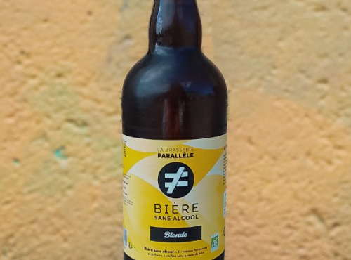 La Brasserie Parallèle - Brasserie sans alcool - Bière Blonde sans alcool 6x75cl