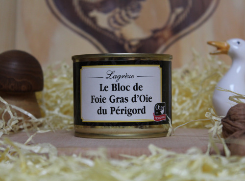 Lagreze Foie Gras - Bloc de Foie gras d'Oie du Périgord