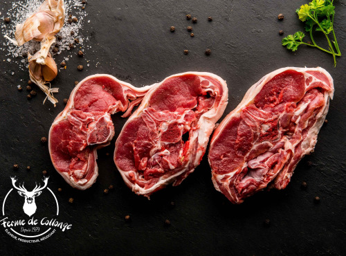 LA FERME DE COLLONGE - Cote d'agneau baron de l'Ain - 1kg