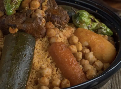 Graines Précieuses - Couscous à l'orge, légumes de saisons au veau extra tendre