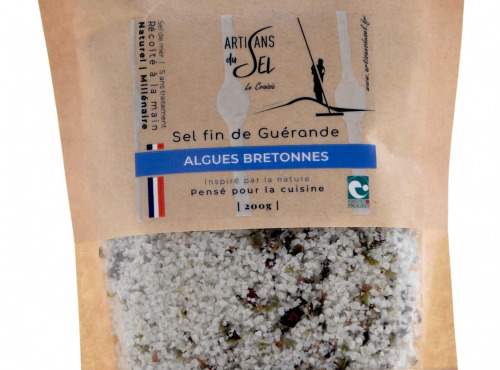 Artisans du Sel - Sel de Guérande aux Algues 200g x 12