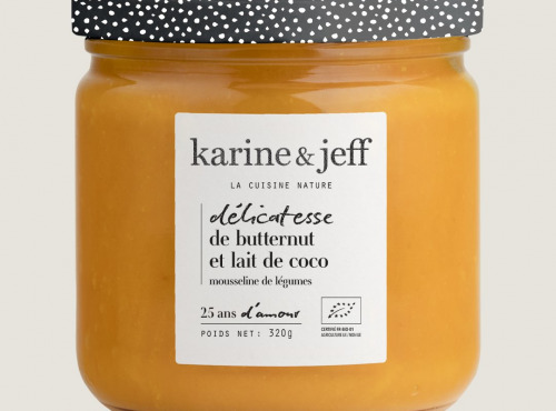 Karine & Jeff - Délicatesse de butternut et lait de coco