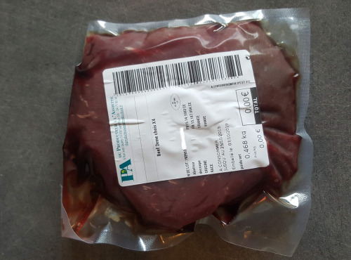 La Ferme du Vayssaïre - Steak de Bœuf - Jeune Bovin Aubrac 1* - lot de 4