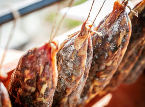 Domaine du Catié - Saucisson à L'ail noir sans nitrite