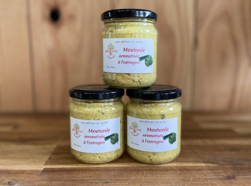 Les Jardins du CEP - Sève du Jardin - Moutarde aromatisée à l'estragon