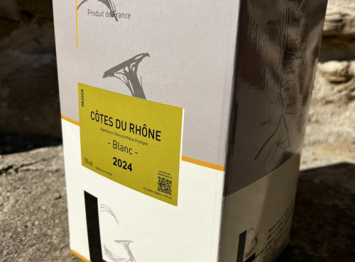 Domaine Reverchon - BIB AOC Côtes Du Rhône Blanc - 5 Litres