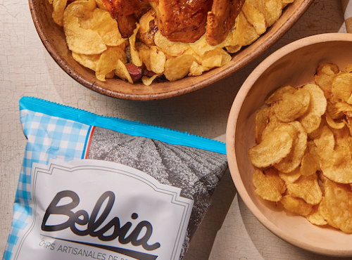 Chips BELSIA - Chips Artisanales au Sel de l’île de Ré - 150g x10