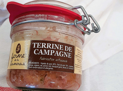 Ferme de la Paumerais - CONSERVE PATE DE CAMPAGNE (x1) - 180 Gr