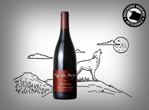 Boucherie Moderne - Vin rouge Pic Saint-Loup - 75cl