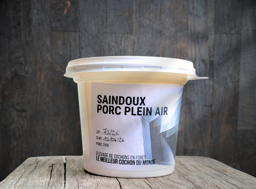 Elevage de Cochons en Forêt et Produits du Terroir Jurassien - Saindoux Porc Plein Air