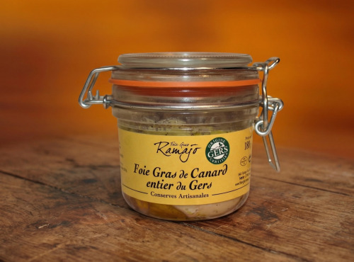 Maison Ramajo - Foie gras de canard entier IGP Gers 180g