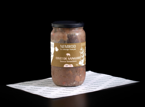Nemrod - Civet de Sanglier Sauce Forestiere - 6x750g