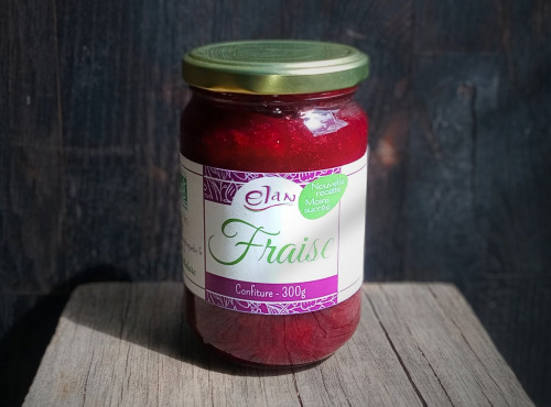 Elevage de Cochons en Forêt et Produits du Terroir Jurassien - Confiture de Fraise - Bio