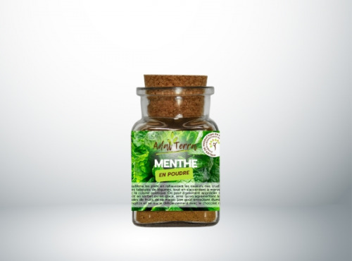 Adal Terra - Epices - Menthe Bio (en poudre) 60G