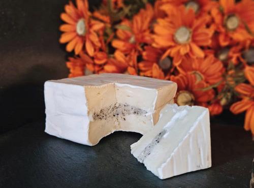 La Ferme du Pont des Loups - Le Félait (fromage à la Truffe noire Tuber Melanosporum 2% aromatisé)